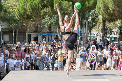 Festa Major de Sabadell 2016: handbol sreet, Dibuixem El Mercat i gimnàstica rítmica 